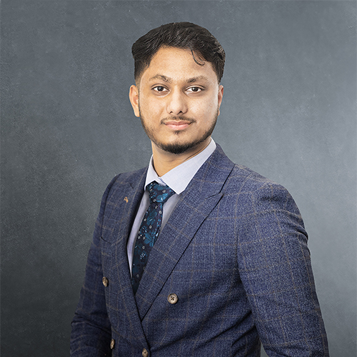 A photo of Amirul Islam, legal assistant at Axis Solicitors specialising in Business Immigration